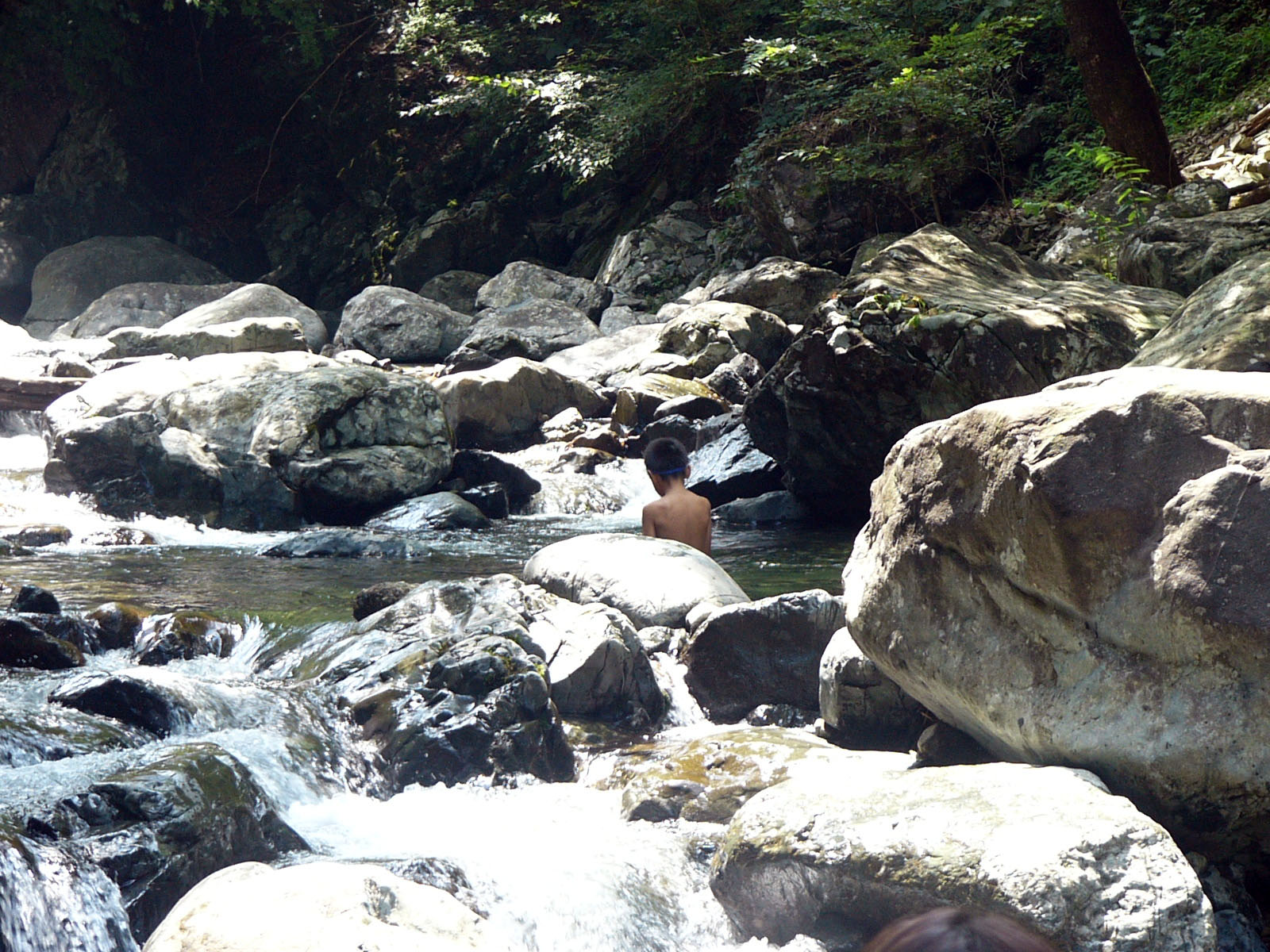 福知渓谷川遊び写真 ヨーゼフの森